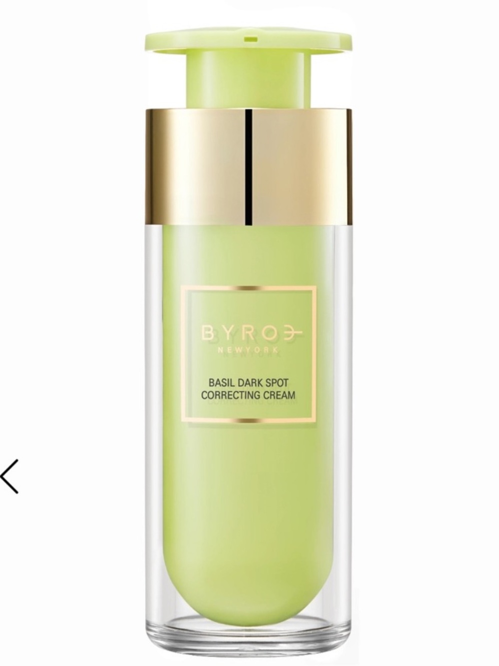 BYROE NEW YORK Basil Dark Spot Correcting Cream 30ml BRAND NEW IN BOX